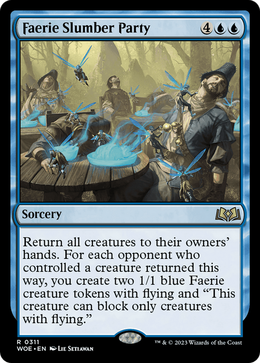 Faerie Slumber Party (WOE-311) [Wilds of Eldraine] MTG Single Wizards of the Coast