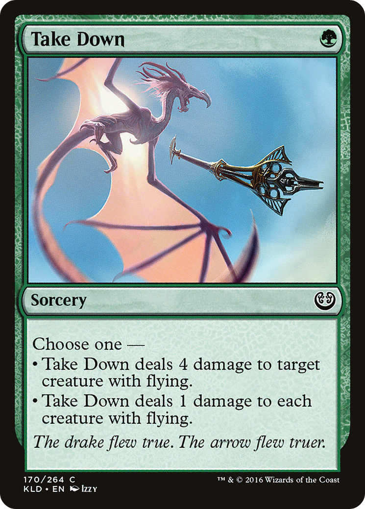 Take Down (KLD-170) [Kaladesh] MTG Single Wizards of the Coast