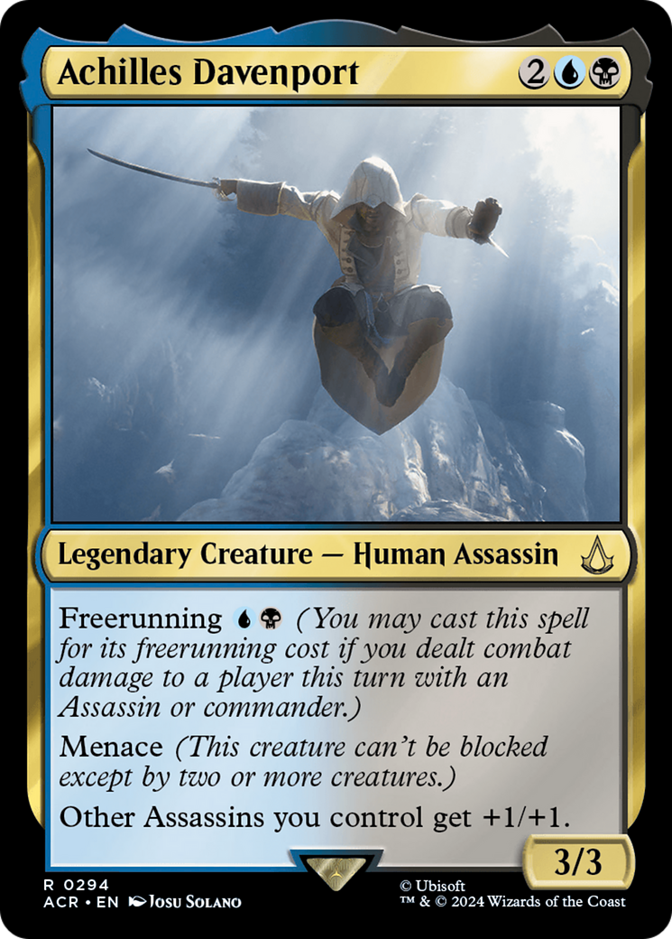 Achilles Davenport (ACR-294) [Assassin's Creed] MTG Single Wizards of the Coast