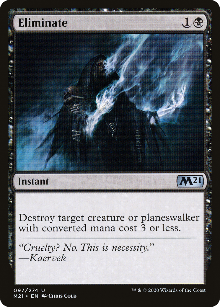 Eliminate (M21-097) [Core Set 2021] MTG Single Wizards of the Coast