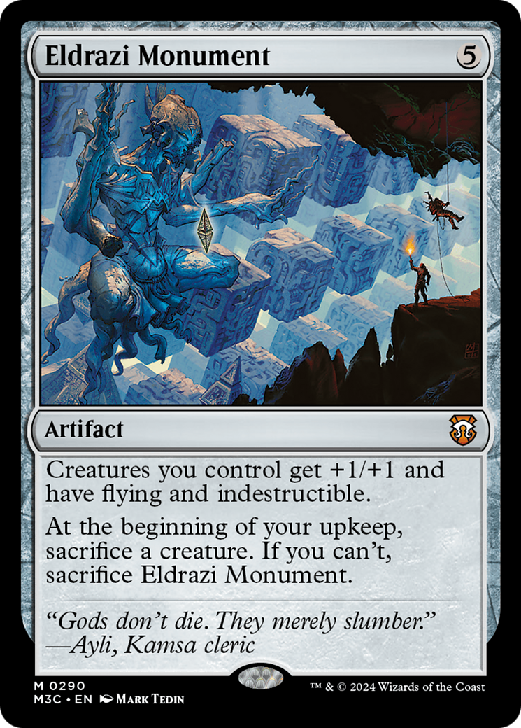 Eldrazi Monument (M3C-290) [Modern Horizons 3 Commander] MTG Single Wizards of the Coast