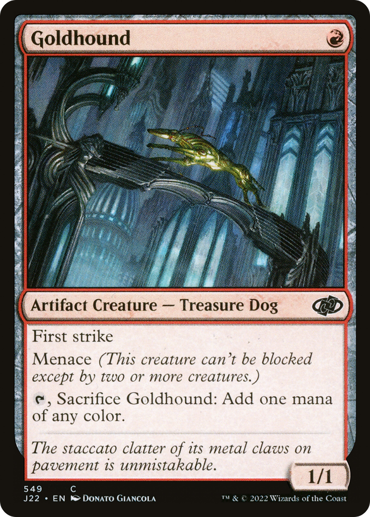 Goldhound (J22-549) [Jumpstart 2022] MTG Single Wizards of the Coast