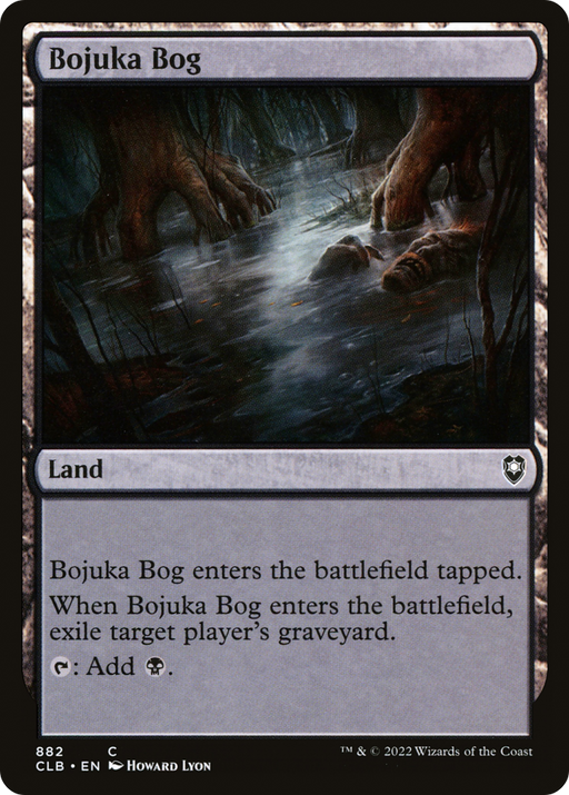 Bojuka Bog (CLB-882) [Commander Legends: Battle for Baldur's Gate] MTG Single Wizards of the Coast