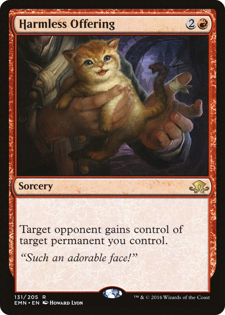 Harmless Offering (EMN-131) [Eldritch Moon] Foil MTG Single Wizards of the Coast