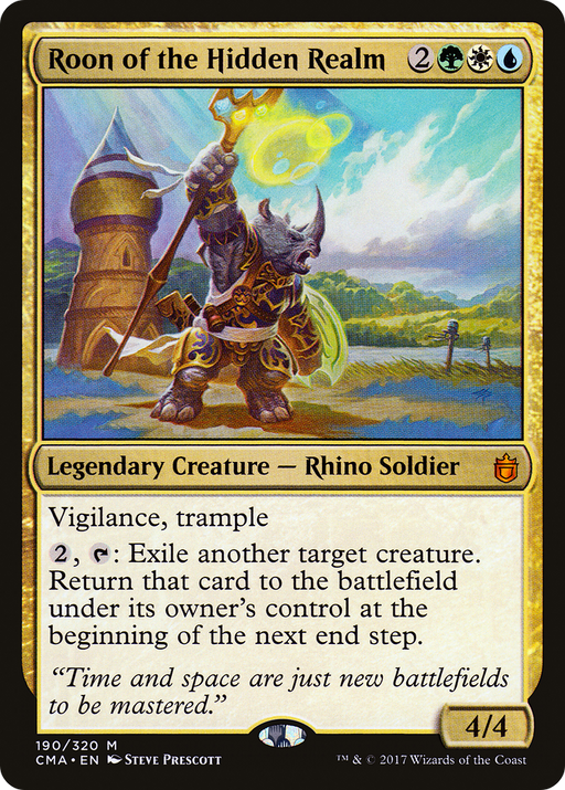 Roon of the Hidden Realm (CMA-190) [Commander Anthology] MTG Single Wizards of the Coast
