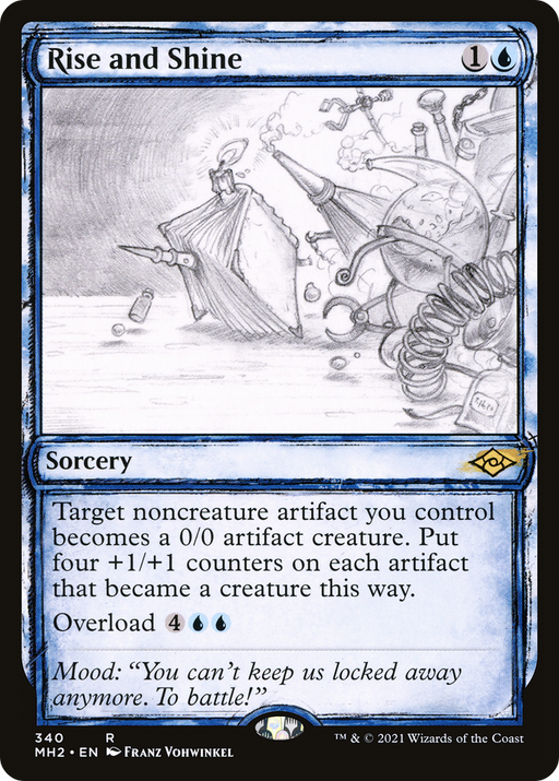 Rise and Shine (MH2-340) [Modern Horizons 2] (Showcase) MTG Single Modern Horizons 2