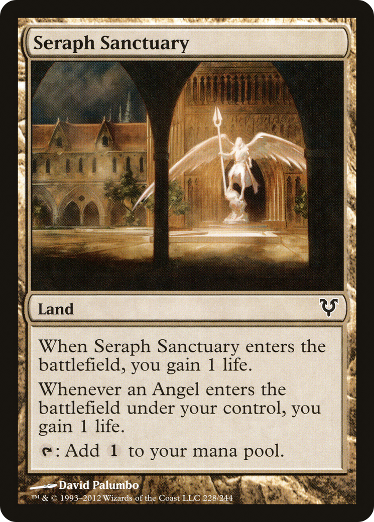 Seraph Sanctuary (AVR-228) [Avacyn Restored] MTG Single Wizards of the Coast