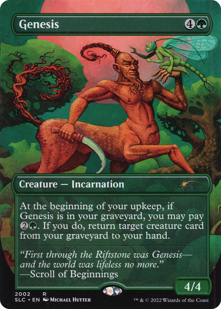 Genesis (SLC-2002) [Secret Lair] Countdown Kit (Borderless) MTG Single Wizards of the Coast