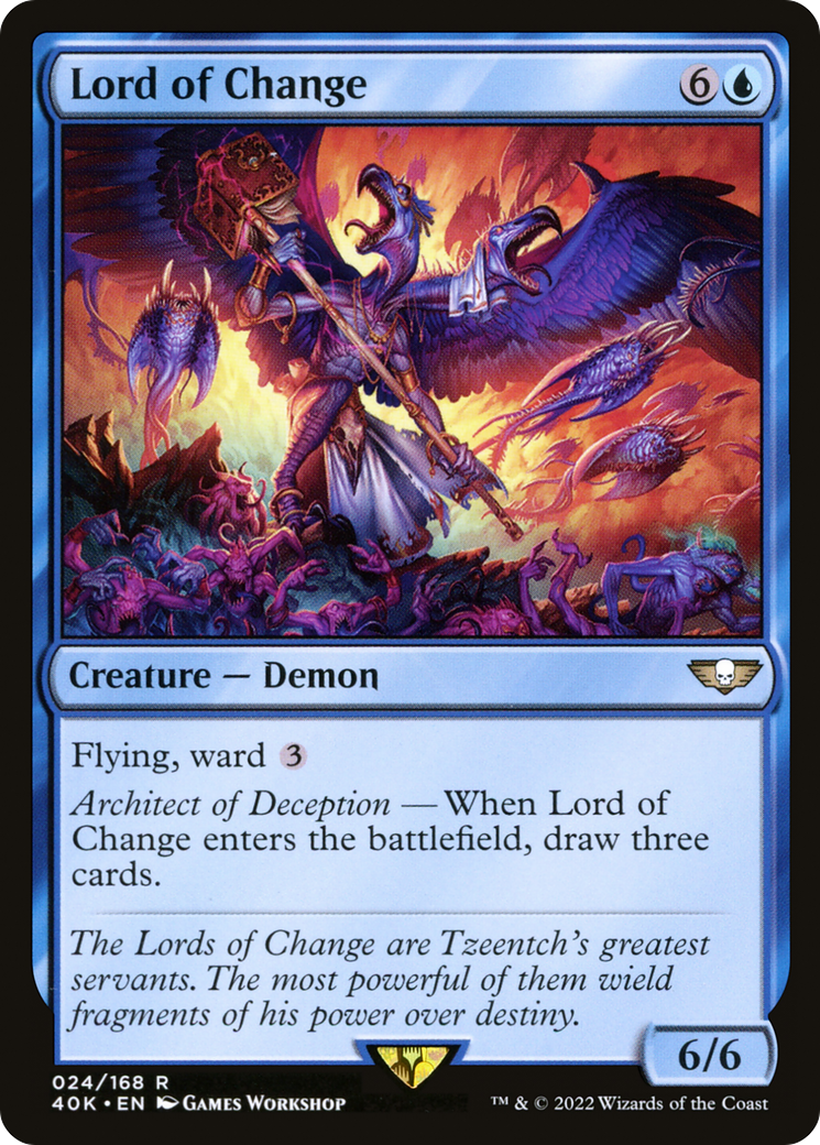 Lord of Change (40K-024) [Warhammer 40,000 Commander] MTG Single Wizards of the Coast