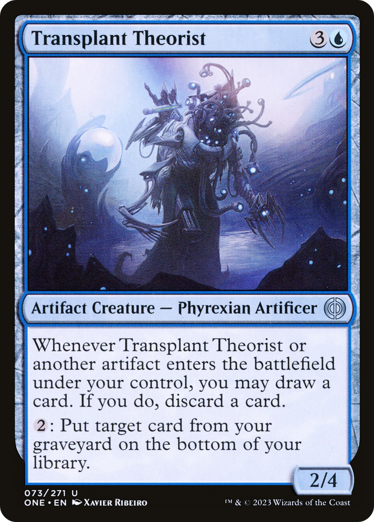 Transplant Theorist (ONE-073) [Phyrexia: All Will Be One] MTG Single Wizards of the Coast