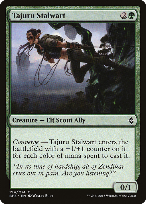 Tajuru Stalwart (BFZ-194) [Battle for Zendikar] MTG Single Wizards of the Coast