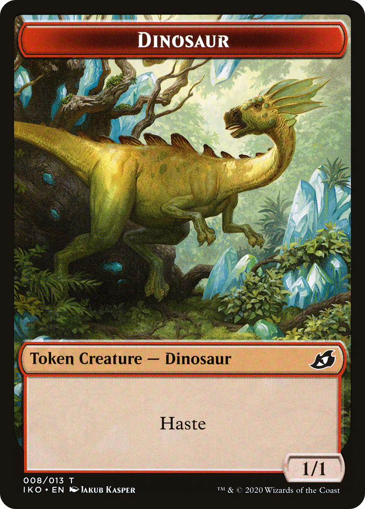 Dinosaur (TIKO-008) [Tokens] Ikoria: Lair of Behemoths Tokens MTG Single Wizards of the Coast