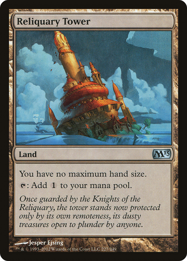 Reliquary Tower (M13-227) [Magic 2013] MTG Single Wizards of the Coast
