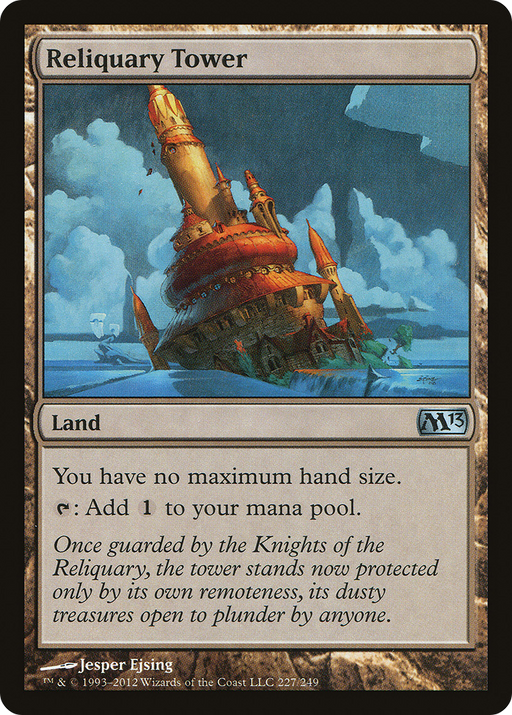 Reliquary Tower (M13-227) [Magic 2013] MTG Single Wizards of the Coast