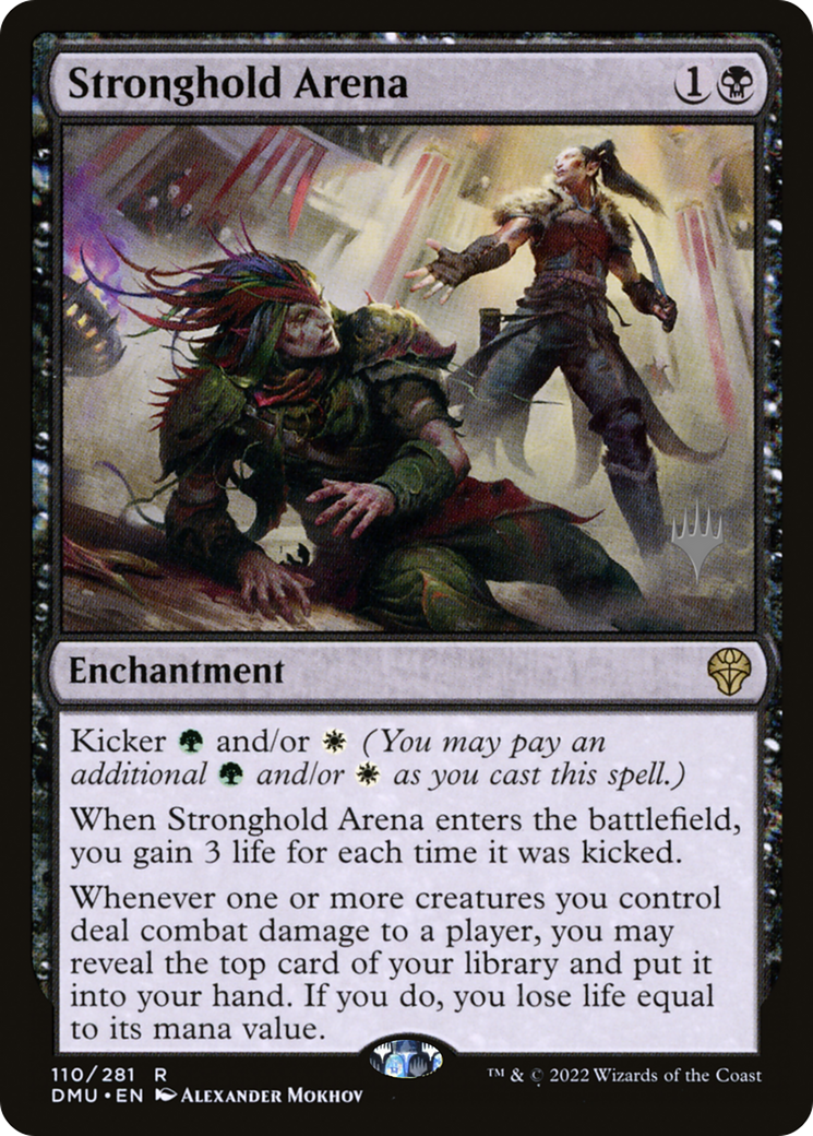 Stronghold Arena (PPDMU-110) [Dominaria United Promos] Foil MTG Single Wizards of the Coast