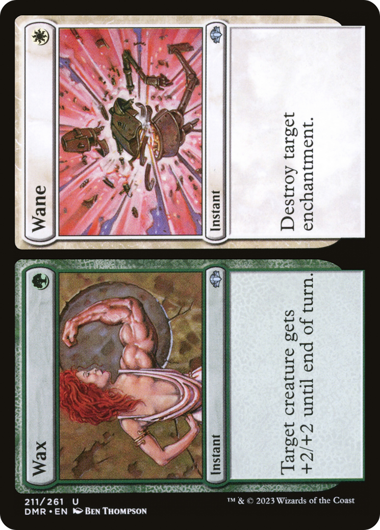 Wax // Wane (DMR-211) [Dominaria Remastered] MTG Single Wizards of the Coast