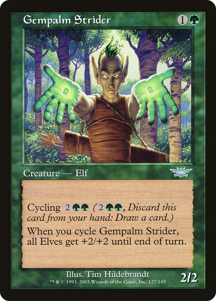 Gempalm Strider (LGN-127) [Legions] MTG Single Wizards of the Coast