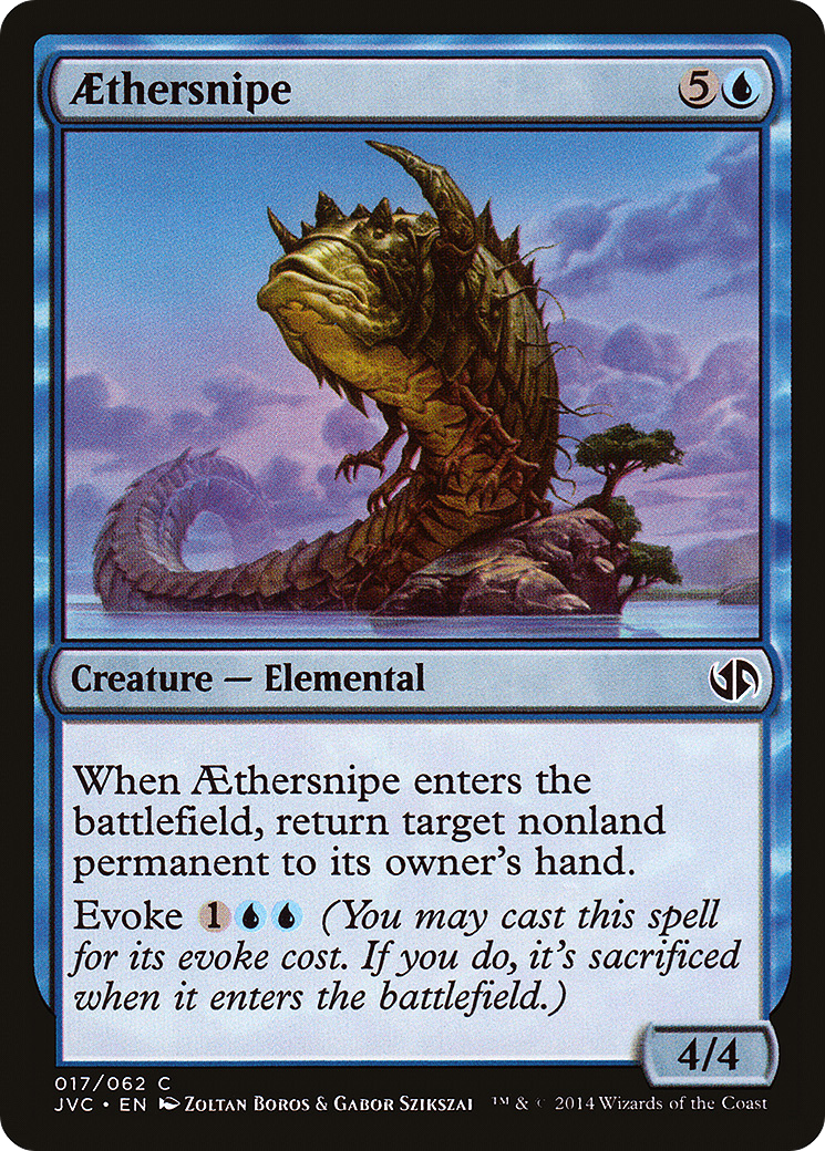 AEthersnipe (DD3-017) [Misc] Duel Decks Anthology: Jace vs. Chandra MTG Single Wizards of the Coast