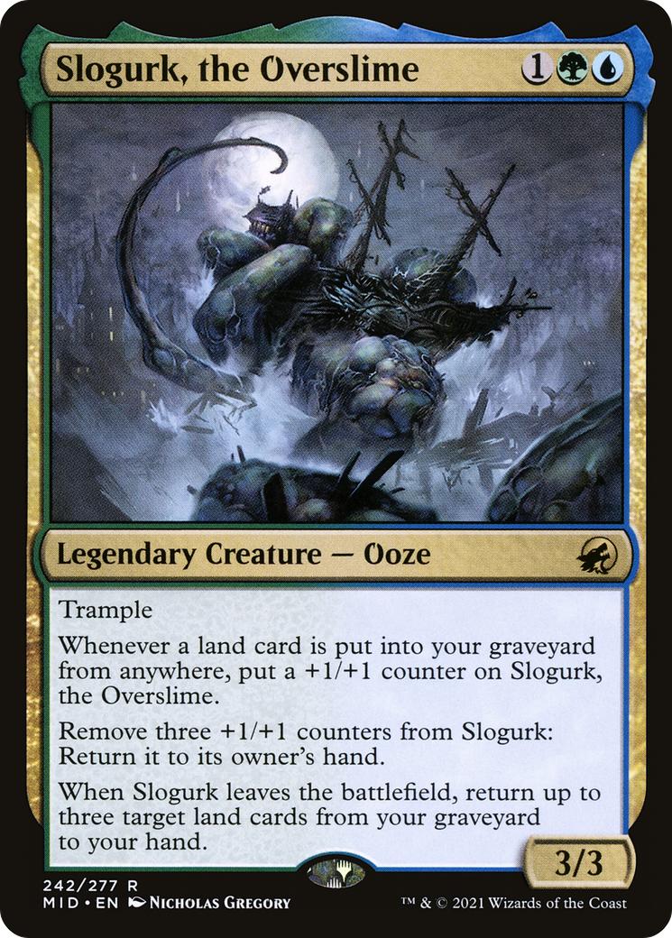 Slogurk, the Overslime (MID-242) [Innistrad: Midnight Hunt] MTG Single Wizards of the Coast
