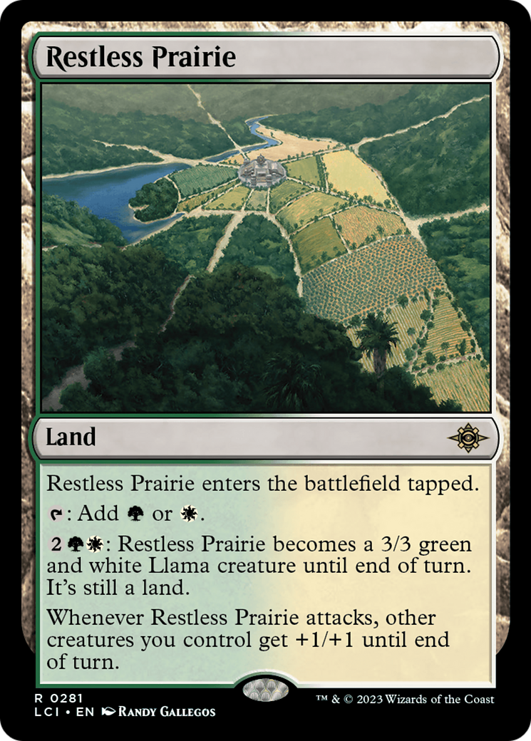 Restless Prairie (LCI-281) [The Lost Caverns of Ixalan] MTG Single Wizards of the Coast