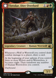 Tovolar, Dire Overlord (MID-246) [Innistrad: Midnight Hunt] Foil MTG Single Wizards of the Coast