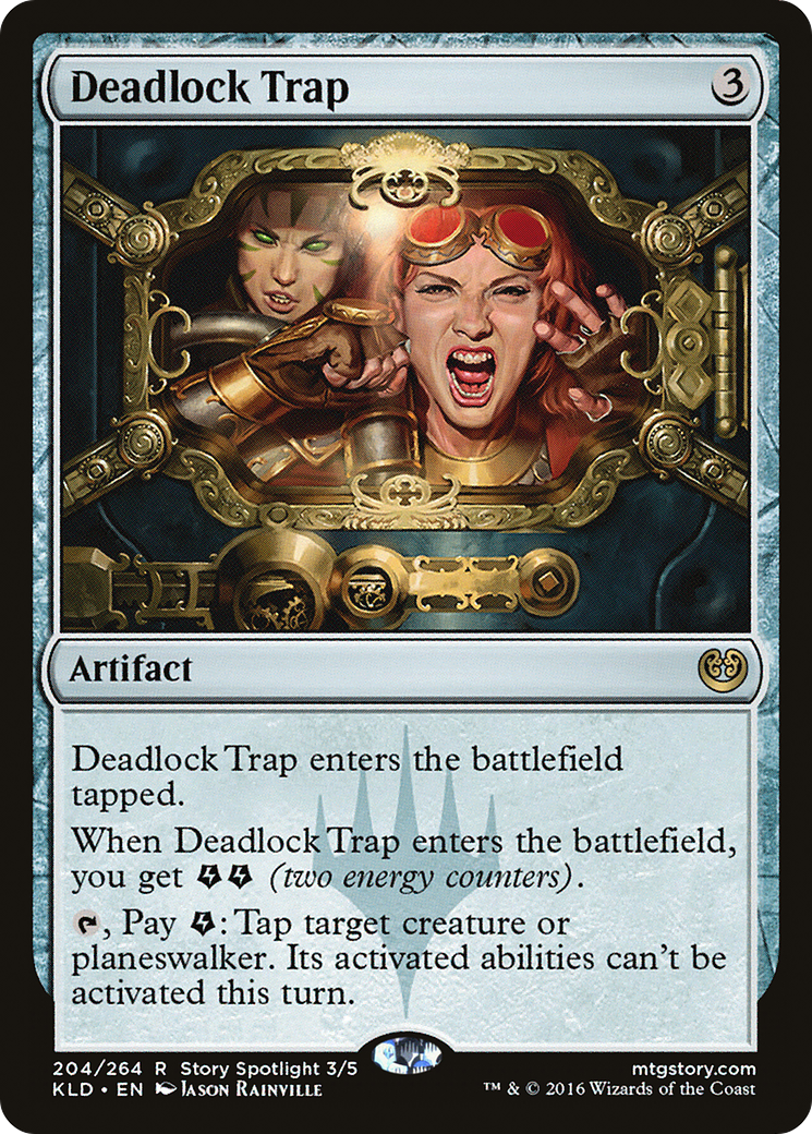 Deadlock Trap (KLD-204) [Kaladesh] Foil MTG Single Wizards of the Coast