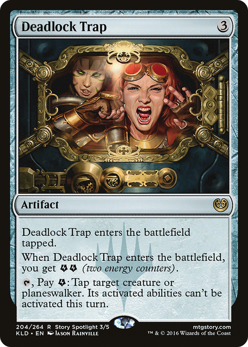 Deadlock Trap (KLD-204) [Kaladesh] Foil MTG Single Wizards of the Coast