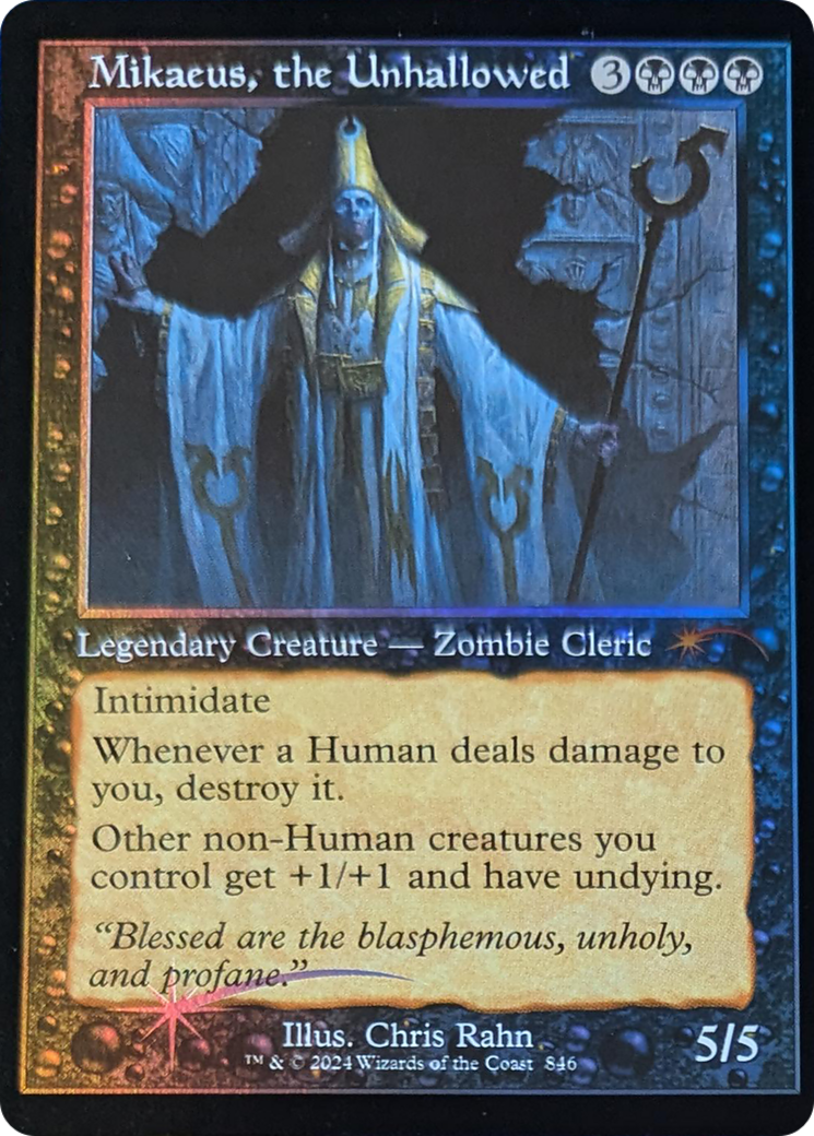 Mikaeus, the Unhallowed (SLD-846) [Secret Lair] Drop Foil MTG Single Wizards of the Coast