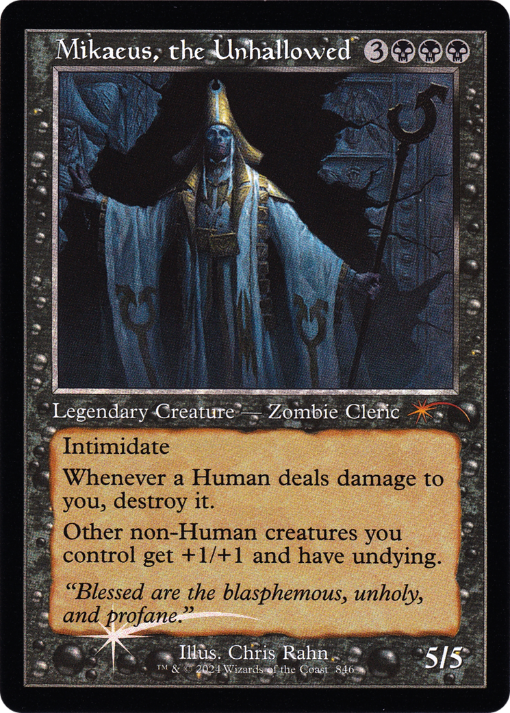 Mikaeus, the Unhallowed (SLD-846) [Secret Lair] Drop Foil MTG Single Wizards of the Coast