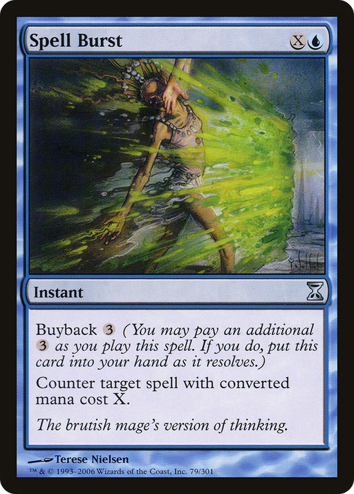 Spell Burst (TSP-079) [Time Spiral] MTG Single Wizards of the Coast