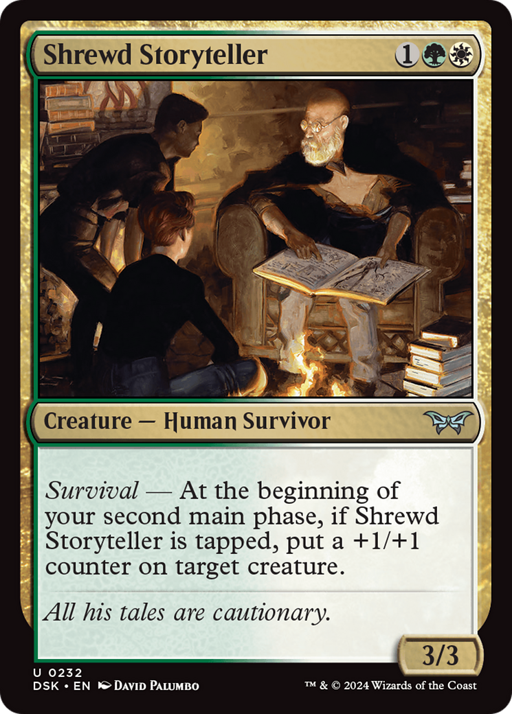 Shrewd Storyteller (DSK-232) [Duskmourn: House of Horror] MTG Single Wizards of the Coast
