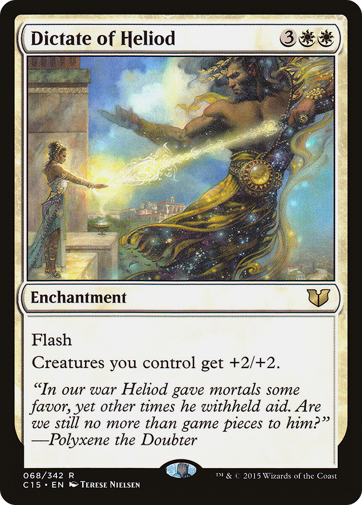 Dictate of Heliod (C15-068) [Commander 2015] MTG Single Wizards of the Coast