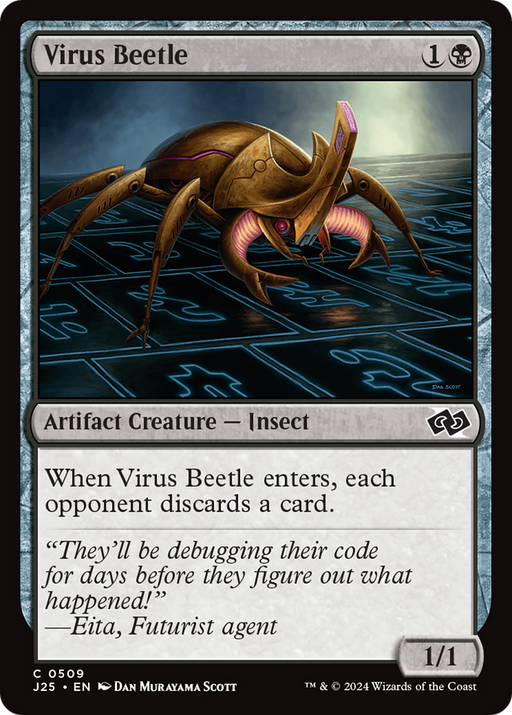 Virus Beetle (J25-509) [Foundations Jumpstart] MTG Single Wizards of the Coast