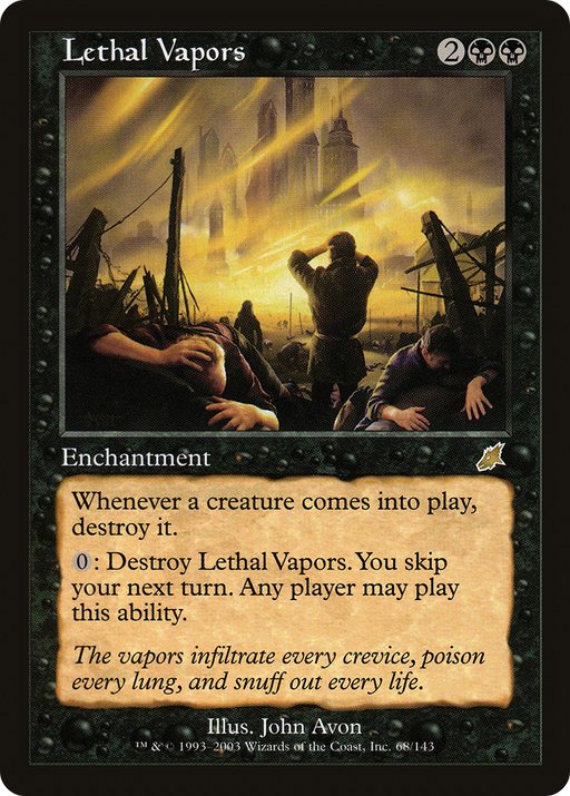 Lethal Vapors (SCG-068) [Scourge] MTG Single Wizards of the Coast