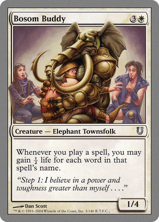 Bosom Buddy (UNH-003) [Unhinged] MTG Single Wizards of the Coast