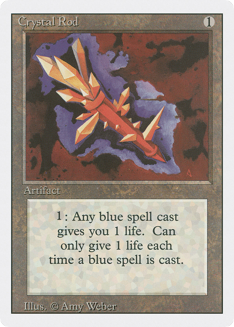 Crystal Rod (3ED-242) [Revised Edition] MTG Single Wizards of the Coast