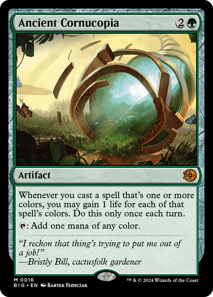 Ancient Cornucopia (BIG-016) [The Big Score] MTG Single Wizards of the Coast