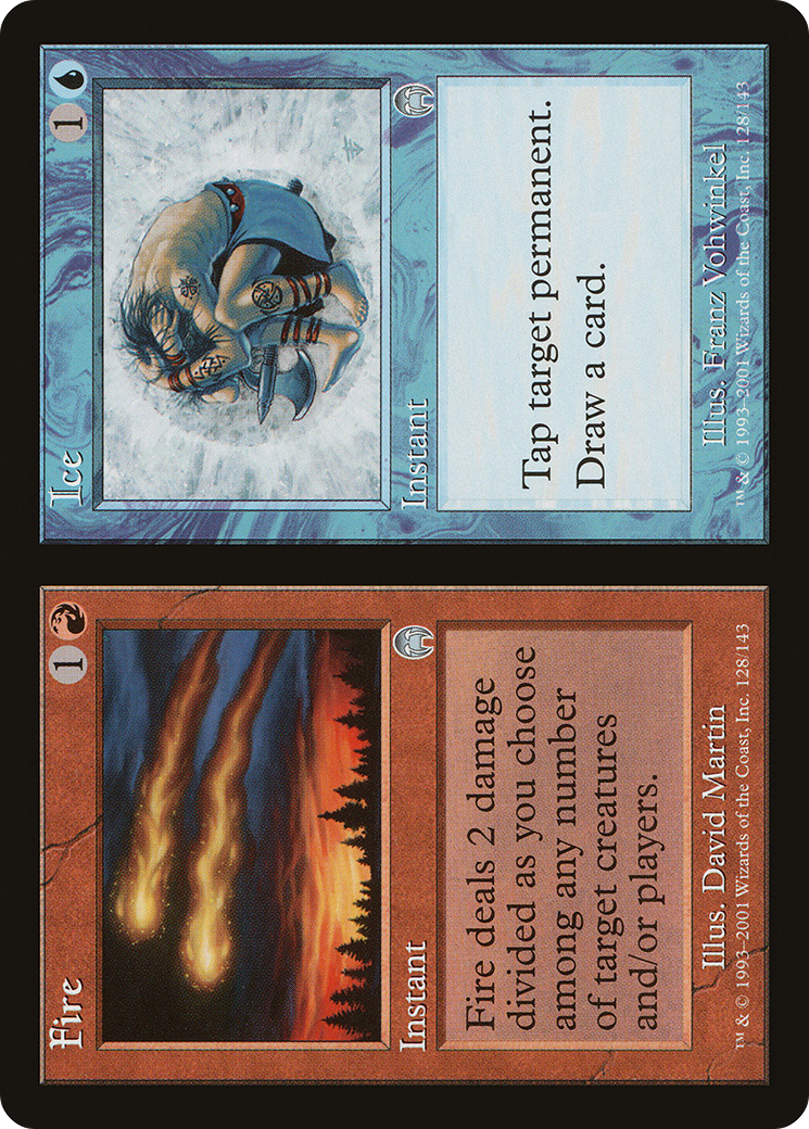 Fire // Ice (APC-128) [Apocalypse] MTG Single Wizards of the Coast
