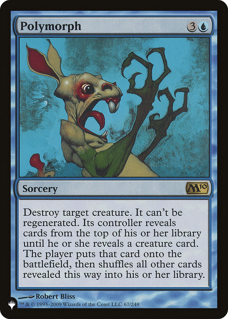 Polymorph (LIST-M10-67) [Mystery Booster] The List MTG Single Wizards of the Coast