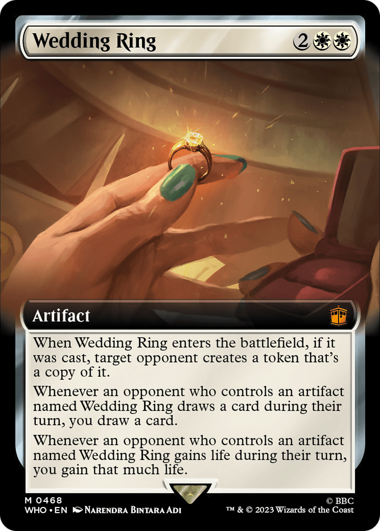 Wedding Ring (WHO-468) [Doctor Who] (Extended Art) MTG Single Wizards of the Coast