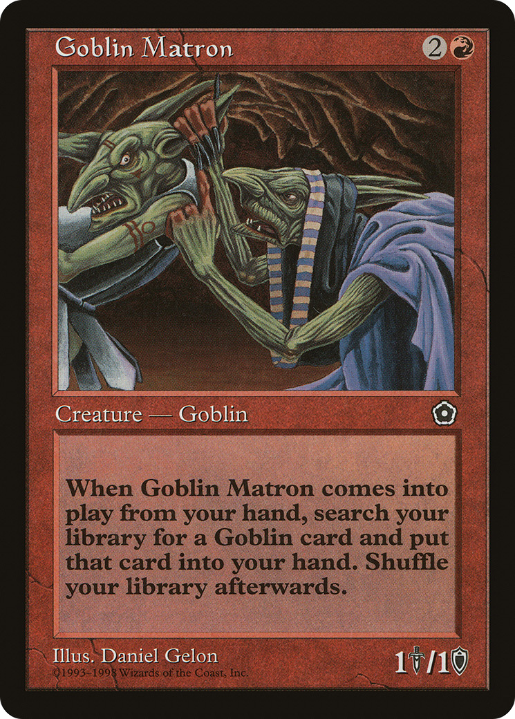 Goblin Matron (P02-100) [Misc] Portal Second Age MTG Single Wizards of the Coast