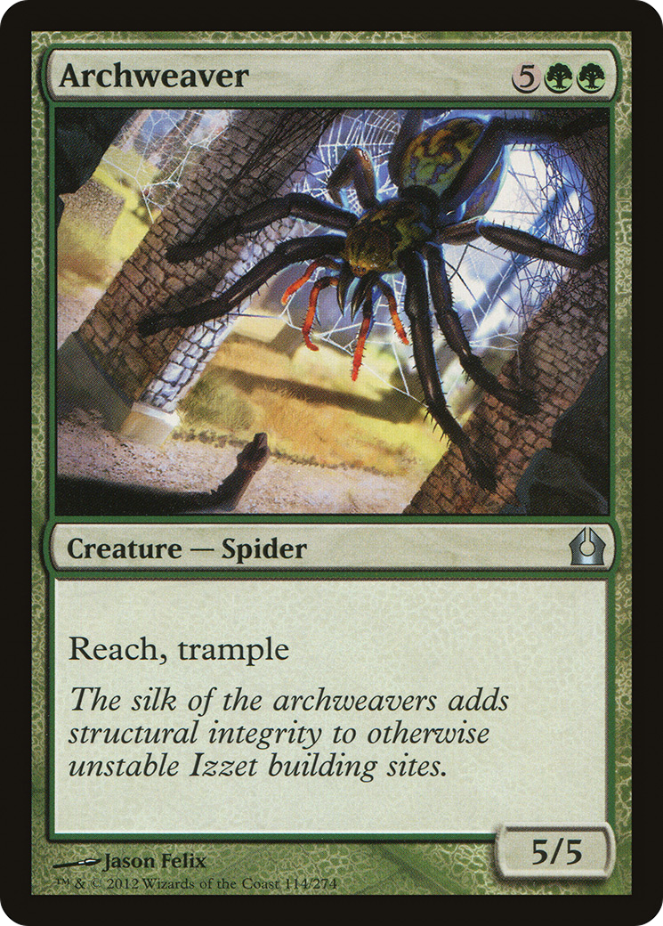 Archweaver (RTR-114) [Return to Ravnica] MTG Single Wizards of the Coast
