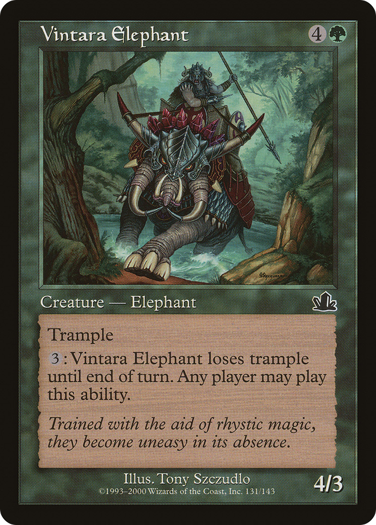 Vintara Elephant (PCY-131) [Prophecy] MTG Single Wizards of the Coast