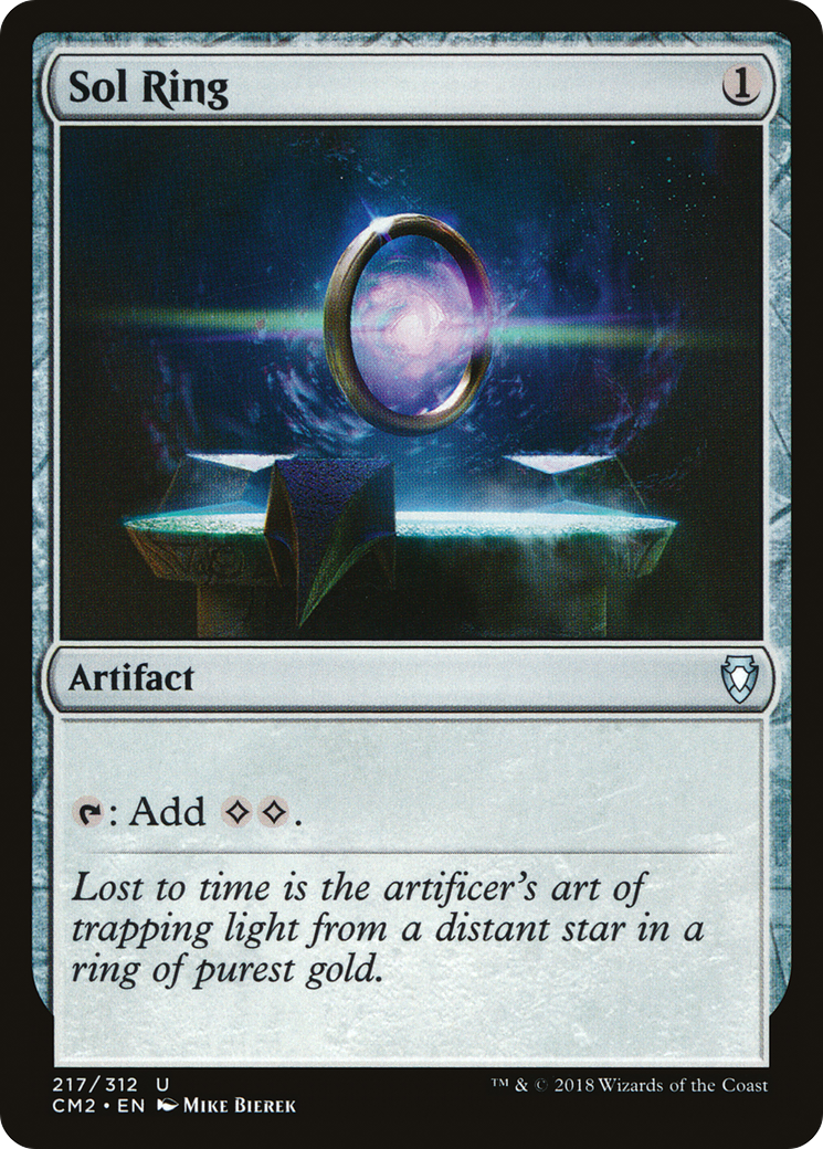Sol Ring (CM2-217) [Commander Anthology Volume II] MTG Single Wizards of the Coast