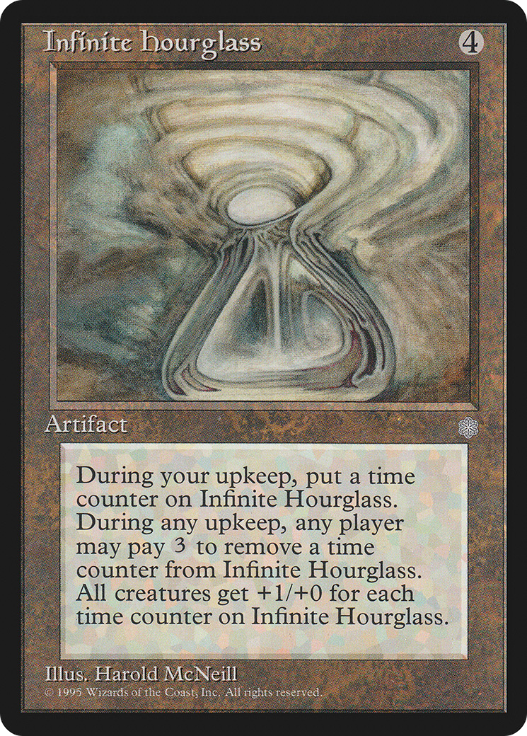 Infinite Hourglass (ICE-323) [Ice Age] MTG Single Wizards of the Coast