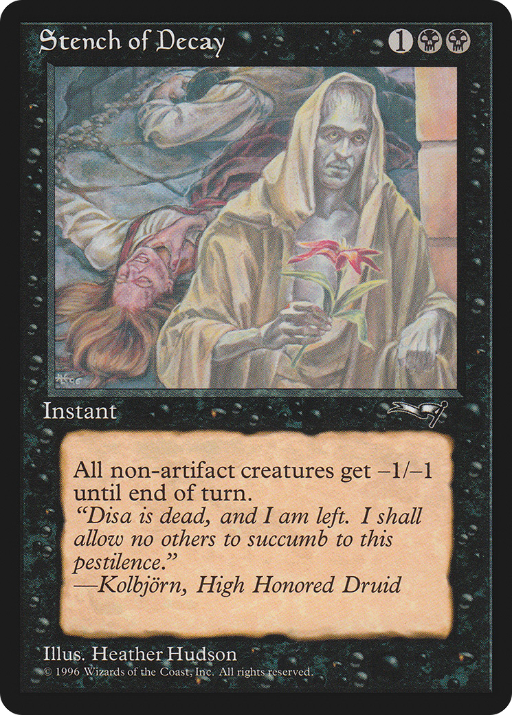 Stench of Decay (ALL-61A) [Alliances] MTG Single Wizards of the Coast
