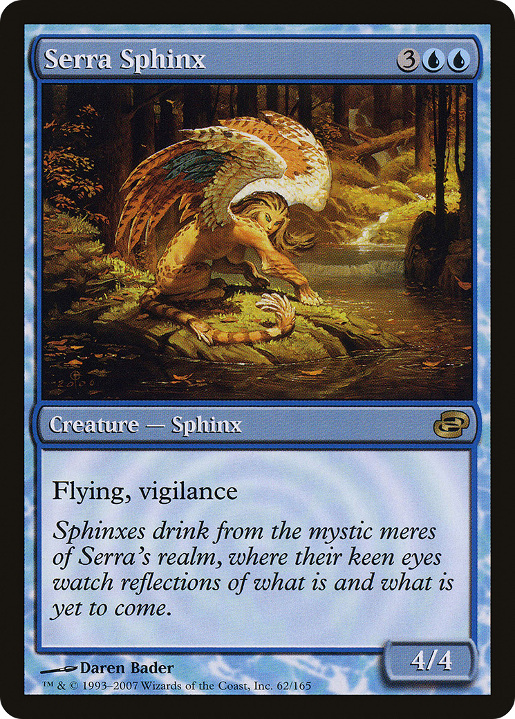 Serra Sphinx (PLC-062) [Planar Chaos] (colorshifted) MTG Single Planar Chaos