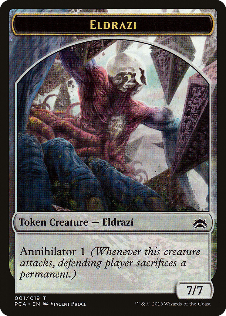 Eldrazi (TPCA-001) [Tokens] Planechase Anthology Tokens MTG Single Wizards of the Coast