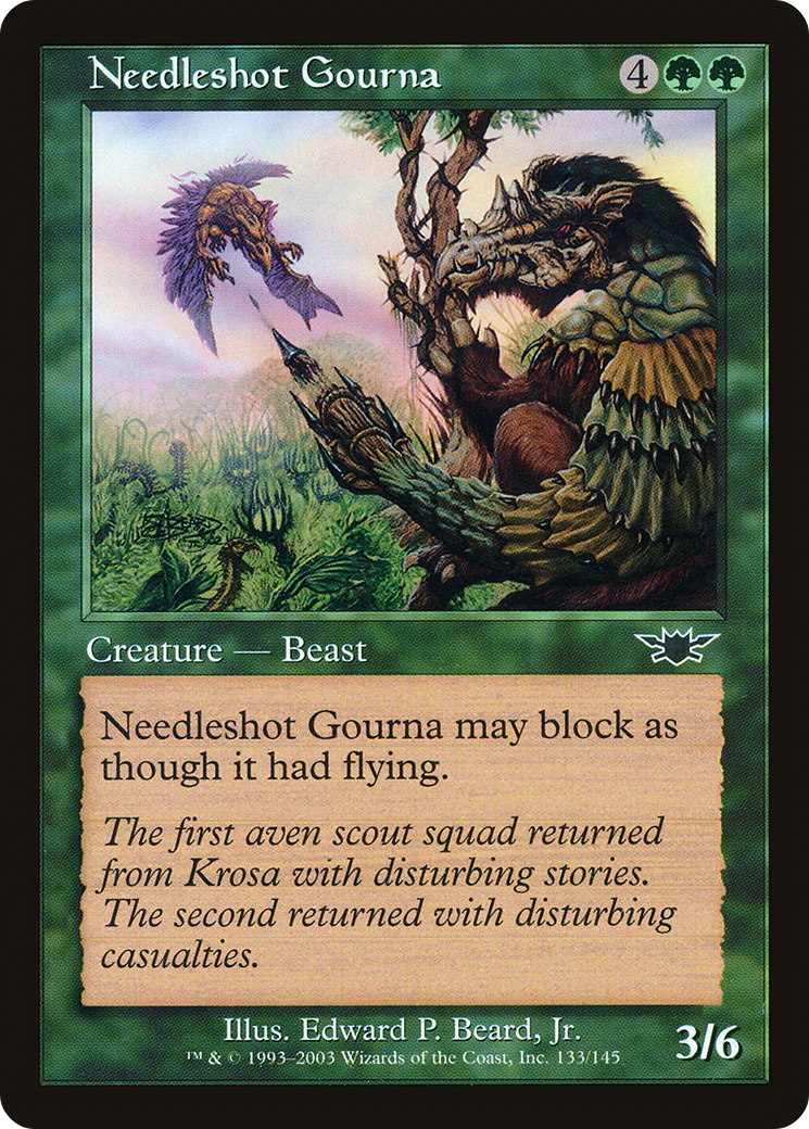 Needleshot Gourna (LGN-133) [Legions] Foil MTG Single Wizards of the Coast