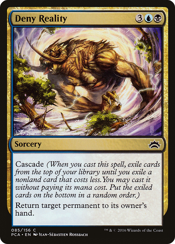 Deny Reality (PCA-085) [Misc] Planechase Anthology MTG Single Wizards of the Coast